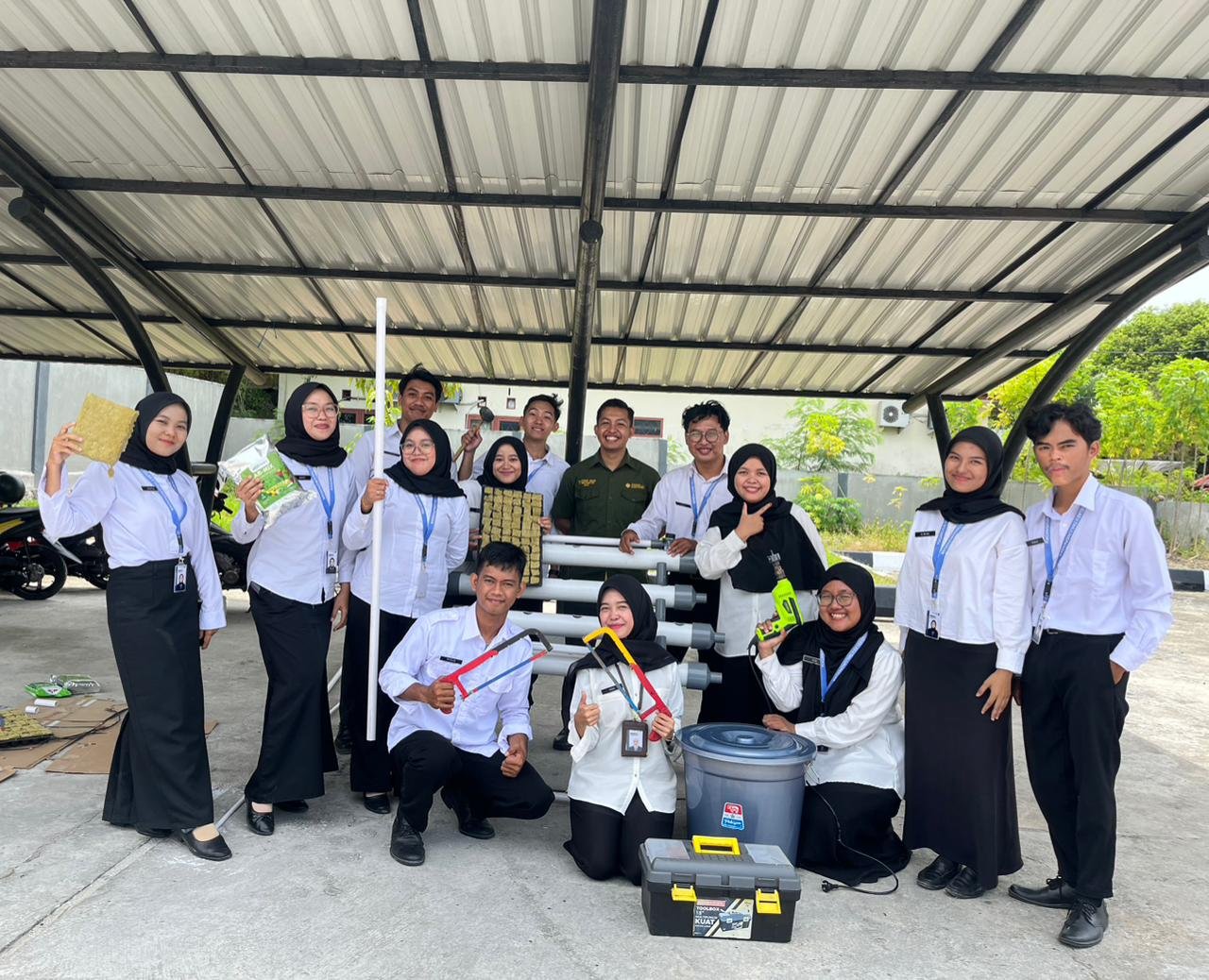 Bapas Tanjungpandan Tingkatkan Kemandirian Klien Melalui Pelatihan Smart Hidroponik